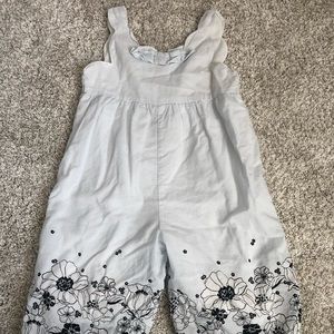 Janie and Jack floral romper, size 2T
